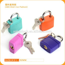 ABS Shell Iron padlock Plastic cover padlock